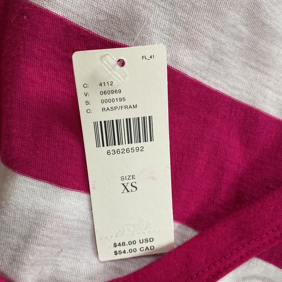 NWT Anthropologie | t.la striped sleeveless top - Picture 4 of 5